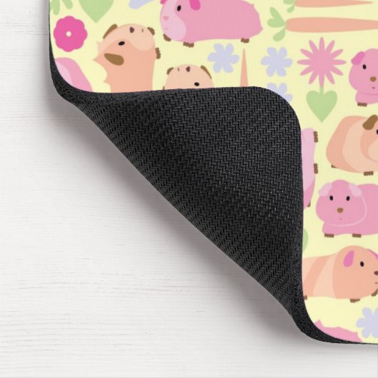 Pastellschweine Guinea Mousepad (Ecke)