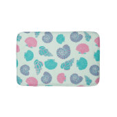 Pastellseashell-Muster 1 Badematte (Vorderseite)