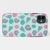 Pastellseashell-Muster 1 Case-Mate iPhone Hülle (Rückseite (Horizontal))