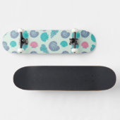 Pastellseashell-Muster 1 Skateboard (Horizontal)