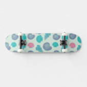Pastellseashell-Muster 1 Skateboard (Horizontal)