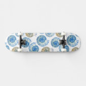 Pastellseashell-Muster 2 Skateboard (Horizontal)