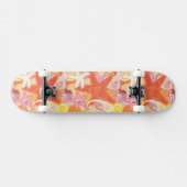 Pastellseegeschöpf-Muster Skateboard (Horizontal)