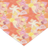 Pastellseegeschöpfe Tischdecke (Schrägansicht)
