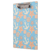 Pastellseemuster Klemmbrett (Links)