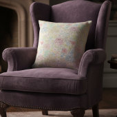 Pastellskizze Wasserfarbe Floral Kissen