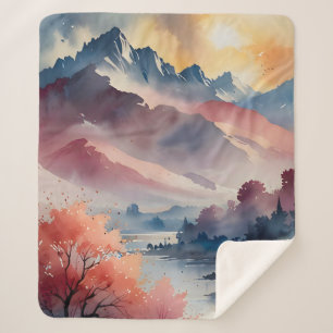 Pastellspitzen und ruhige Gewässer Sherpadecke