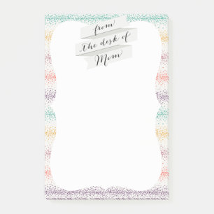 Pastellspray Sprinkle Streifen Moderne Funkelleitu Post-it Klebezettel