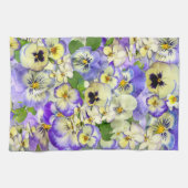 PastellStiefmütterchen ~ Küchen-Tuch Küchentuch (Horizontal)