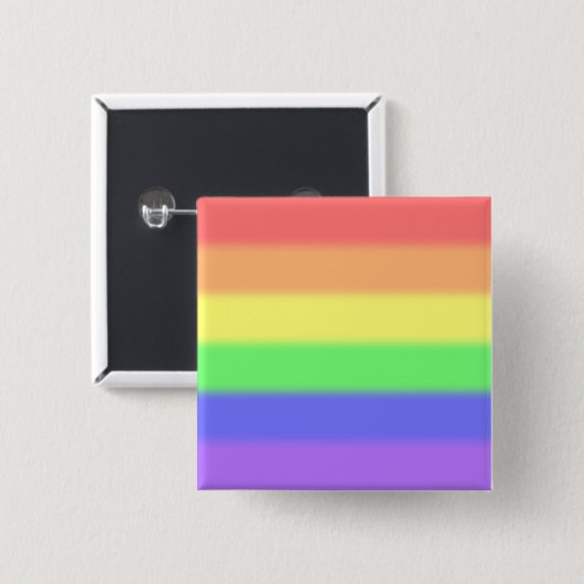 Pastellstolz-Homosexuell-Button Button (Vorne & Hinten)