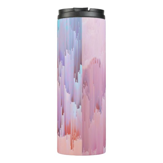 Pastellstörschübe Thermosbecher (Rückseite)