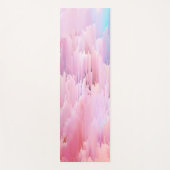 Pastellstörschübe Yogamatte (Vorderseite)