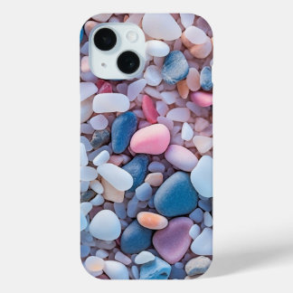 Pastellstrand Kieselsteine Farbige Ästhetik  Case-Mate iPhone Hülle