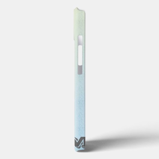 Pastellstreifen Case-Mate iPhone Hülle (Rückseite / Links)