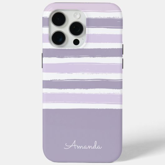 Pastellstreifen Case-Mate iPhone Hülle (Rückseite)