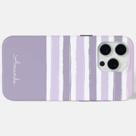 Pastellstreifen Case-Mate iPhone Hülle (Rückseite (Horizontal))