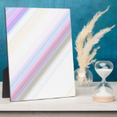 Pastellstreifen Fotoplatte (Seite)