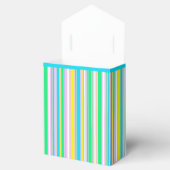 Pastellstreifen Geschenkschachtel (Geöffnet)