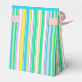 Pastellstreifen Geschenkschachtel (Rückseite)