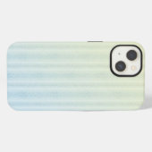 Pastellstreifen iPhone Hülle (Rückseite (Horizontal))
