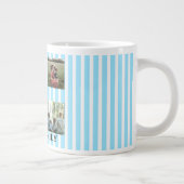 Pastellstreifen Jumbo-Tasse (Rechts)