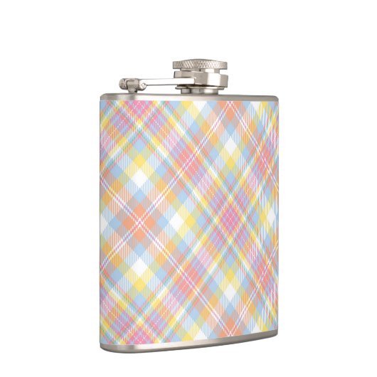 Pastellstreifen kariert flachmann (Rechts)