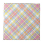 Pastellstreifen kariert fliese (Vorderseite)