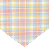 Pastellstreifen kariert kurzer tischläufer (Ecke)
