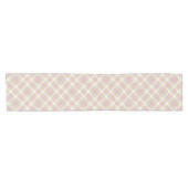 Pastellstreifen kariert kurzer tischläufer (Horizontal)