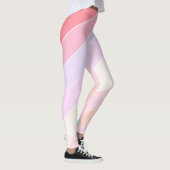 Pastellstreifen Leggings (Rechts)