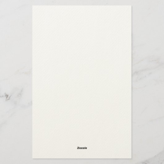 Pastellstreifen-Muster mit Daisis Briefpapier (Rückseite)