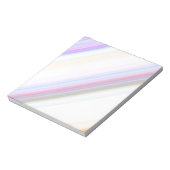 Pastellstreifen Notizblock (Rotiert)