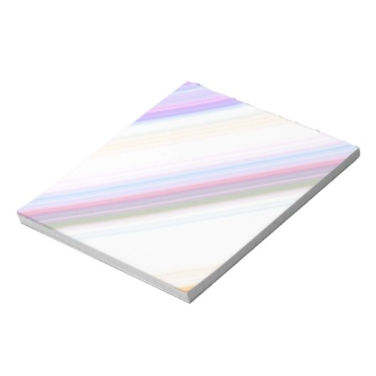 Pastellstreifen Notizblock (Rotiert)