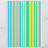 Pastellstreifen-Origamipapier (Vorderseite)