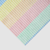 Pastellstreifen Seidenpapier (Ausschnitt)