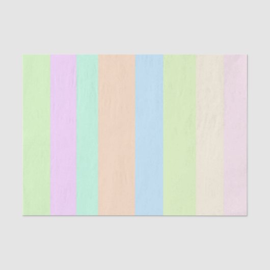 Pastellstreifen Seidenpapier (Vorderseite)