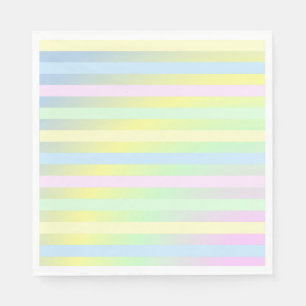 Pastellstreifen Serviette
