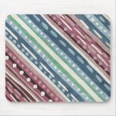 Pastellstreifen Südwestmousepad Mousepad (Vorne)