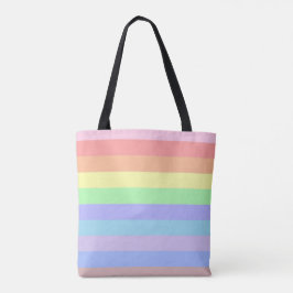 Pastellstreifen Tasche