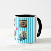 Pastellstreifen Tasse (VorderseiteRechts)