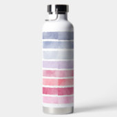 Pastellstreifen Trinkflasche (Rechts)