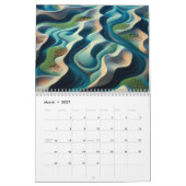 Pastellströmungen Kalender (Mär 2027)