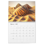 Pastellströmungen Kalender (Feb 2027)