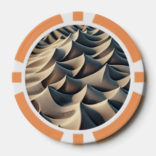 Pastellströmungen Pokerchips