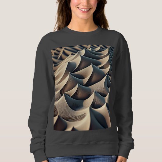 Pastellströmungen Sweatshirt (Vorderseite)