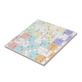 Pastellsudoku Fliese (Seite)