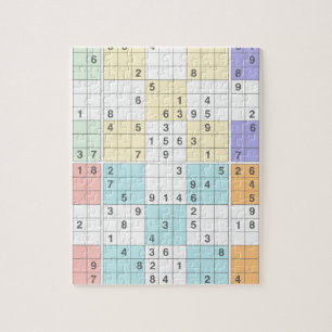 Pastellsudoku Puzzle