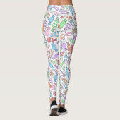 Pastellsüßigkeiten Leggings (Rückseite)