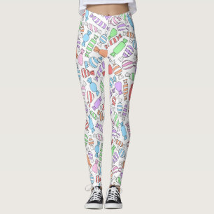Pastellsüßigkeiten Leggings