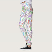 Pastellsüßigkeiten Leggings (Links)